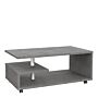 Bailey Coffee Table In Concrete Optic Dark Grey