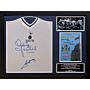 Tottenham Hotspur Fc 1981 Ardiles & Villa Signed Shirts (dual Framed)