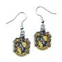 Harry Potter Silver Plated Earrings Hufflepuff