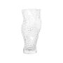 Flower Vase Transparent Glass 23 Cm Decorative Tabletop Home Decoration