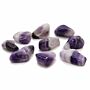 M Tumble Stones - Amethyst Banded (grade B)