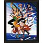 One Piece Framed Assault 3d Picture