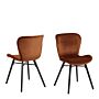 Batilda Dining Chair In Copper Set Of 2