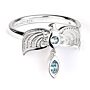 Harry Potter Sterling Silver Crystal Ring Diadem Small