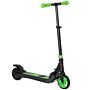 Homcom Folding Electric Scooter Adult E Scooter, 120w, With Rear Wheel Brake, 8km/h Maximum Speed, For Ages 6+ Years Old, Green