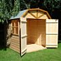 Barn Double Door Shed 7 X 7