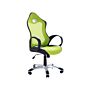 Office Chair Green Mesh Fabric Swivel Tilt Mechanism Adjustable Seat Height Ergonomic Backrest