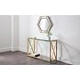 Miami Console Table - Gold