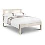 Barcelona Bed Lfe White 135cm