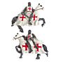 Novelty Magnet - Crusader Knight On Horseback Defender