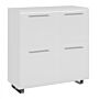 Newline White High Gloss Sideboard Small 4 Doors