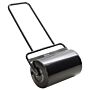 Outsunny 38l Fillable Cylinder Steel Lawn Roller - Black