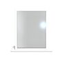 Devon Small Desktop Mirror In White