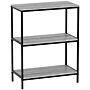 Brooklyn 3 Tier Bookcase, Grey