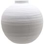 Tiber Large Matt White Ceramic Vase