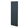 Oval Column Radiator – 1600mm X 480mm – Anthracite Grey