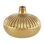 Decorative Vase Gold Stoneware 20 Cm Home Accessory Tabletop