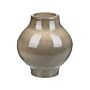 Decorative Vase Taupe Terracotta Elegant