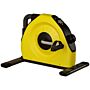 Sportnow Mini Exercise Bike, Portable Pedal Exerciser With Lcd Display For Legs And Arms Rehabilitation And Therapy, Yellow