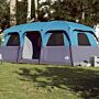 Vidaxl Family Tent Cabin 9-person Blue Waterproof