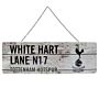 Tottenham Hotspur Fc Rustic Garden Sign