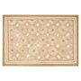 Area Rug Beige Jute 200 X 300 Cm Braided Handmade Natural Boho Style Textile