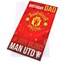 Manchester United Fc Dad Birthday Card