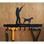 Man Hunting Tool Rack