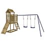 Vidaxl Outdoor Playset Impregnated Wood Pine