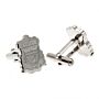 Liverpool Fc Stainless Steel Formed Crest Cufflinks