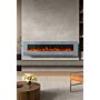 72inch Wall Mounted Electric Fireplace Grey