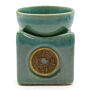 Lucky Coin Large Oil Burner - Jade