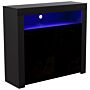 Nova 2 Door Led Sideboard, Black