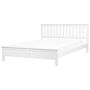 Bed Frame White Pine Wood Super King Size 6ft