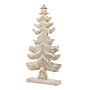 White Wash Collection Wooden Large Tiered Tree Decoration