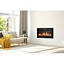 Adam Orlando Inset / Wall Mounted Electric Fire, 36 Inch