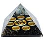 Orgonite Pyramid - Midnight Om Chakra - 9cm