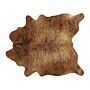 Cowhide Rug Light Brown Cow Hide Skin 2-3 M² Country Rustic Style Throw Brazilian Cow Hide