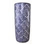 Umbrella Stand, Vintage Blue & White Pattern Design