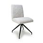 Laurel Boucle Smoke Grey Dining Chair