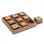 Wooden Tic Tac Toe Game 24cm