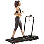 Homcom Folding Walking Treadmill For Home, Fitness Studio, Training Room Aerobic Walking Exercise Machine Led Display