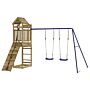 Vidaxl Outdoor Playset Impregnated Wood Pine