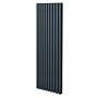 Oval Column Radiator – 1800mm X 600mm – Anthracite Grey