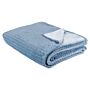 Blanket White Polyester 150 X 200 Cm Furry Soft Pile Bed Throw Cover