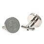 Celtic Fc Stainless Steel Formed Cufflinks