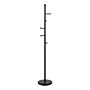 Aspen Coat Hanger, Frame And Base, Matt Black