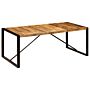 Vidaxl Dining Table 200x100x75 Cm Solid Mango Wood