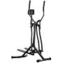 Homcom Air Walker Glider Home Gym Cross Trainer Fitness Exercise Machine With Lcd Monitor