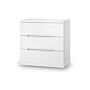 Manhattan 3 Drawer Chest- White